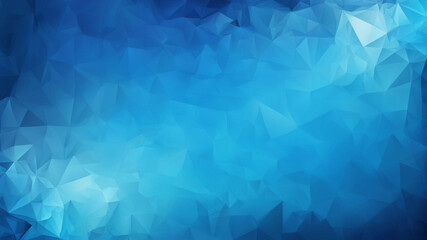 abstract blue background with triangles