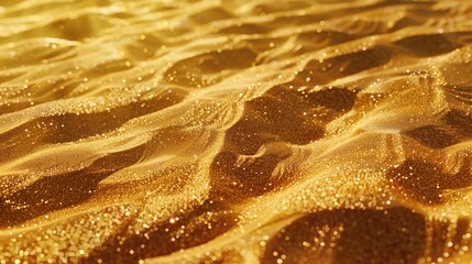 Golden sand pattern wallpaper