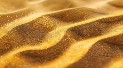 Poster - Golden sand pattern wallpaper