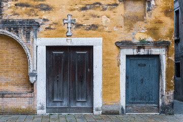 Wall Mural - Ancient doors and windows