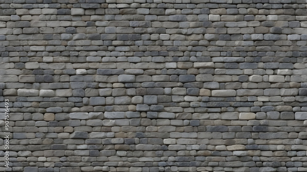continuous gray cobblestone wall or road backdrop texture wallpaper for ...