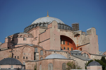 Wall Mural - Hagia Sophia Mosque in Sultanahmet, Istanbul, Turkiye