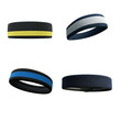 © Shilpi - Tennis headband set on Isolated transparent background png. generated with AI