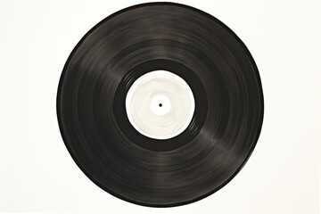 Poster - Vinyl white background technology gramophone.