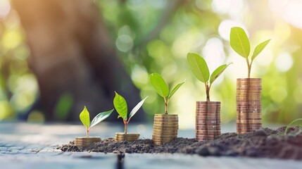 Aufkleber - business goals trends 2024 analytical businessperson planning business growth 2024 strategy digital marketing profit income economy stock market trends and business technical analysis  : Generative AI