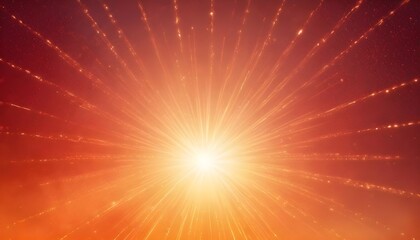 An abstract image of a glowing white light radiating outward with golden sparks, creating a sense of energy and intensity.