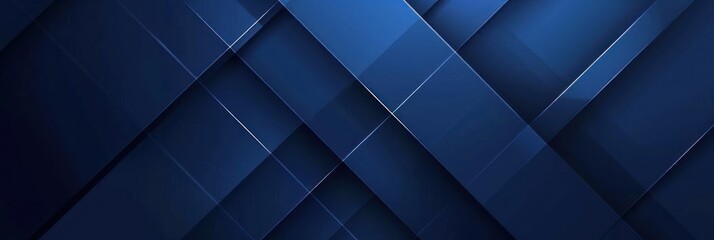 Wall Mural - Abstract Blue Geometric Background