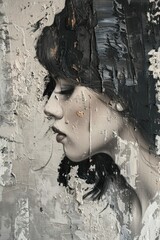 Wall Mural - A women luxury photography portrait person.