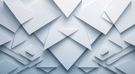 Sticker - abstract background with triangles