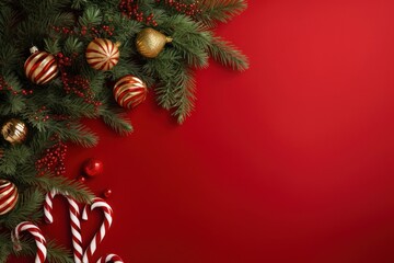 Wall Mural - christmas composition christmas backgrounds decoration
