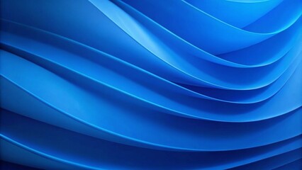Wall Mural - blue abstract background with wavy lines, perfect for modern designs and artistic projects,generativ