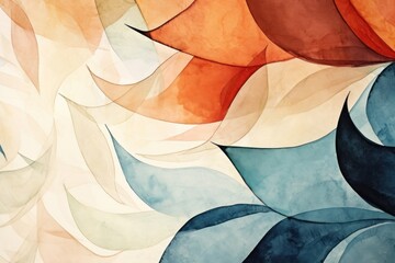 Wall Mural - autumn leaves backgrounds abstract pattern.