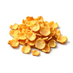 Sticker - cornflakes isolated on white background