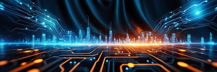 designtechnology light effect, abstract tech, innovation future data, internet network, Ai big data, digital technology concept.