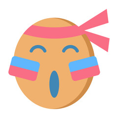 Sticker - Face Paint Icon