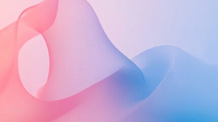 Wall Mural - Abstract Pink and Blue Swirling Gradient