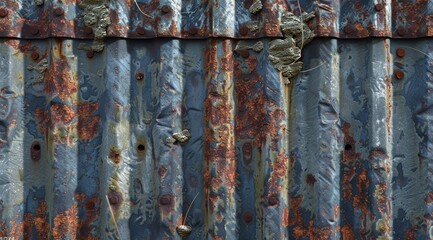 Canvas Print - old wooden door