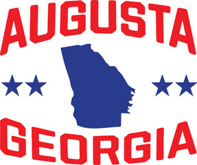 Augusta Georgia Vector