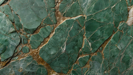 Canvas Print - green quartzite with fine mineral inclusions and a slight sheen