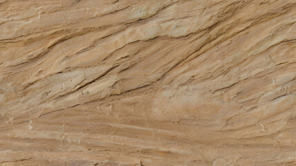 fine-grained beige sandstone with smooth, uniform texture and subtle layering