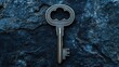 © MakoPoko - Big key placed on a dark background symbolizing unlocking potential.