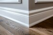 © Ольга Лукьяненко - House Ds skirting board a decorative trim at the baseboards. Concept The skirting board is a decorative trim