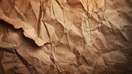 Wall Mural - Vintage distressed brown paper background for design purposes