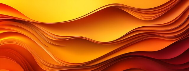 Wall Mural - Vibrant Abstract Colorful Background. Modern orange and yellow abstract background paper shine concept