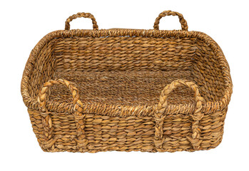 Wall Mural - empty large wicker basket