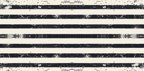 The stripe line pattern is a modern grunge hand drawn black and white background. It is an abstract design seamless pattern made in ink brushes. This horizontal vintage texture print is a sketch