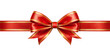 © busaba - Luxury Red ribbon Gold gift bows Decorative bow, 3d