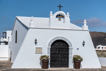 Hermitage of Saint Mary Magdalene on the island of Lanzarote, Canary Islands