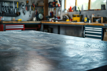 create a mechanic desk workshop surface background