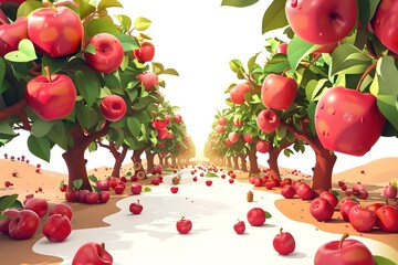 Wall Mural - autumn season, autumn fruit