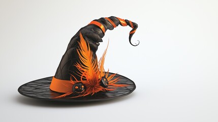 Get into the halloween spirit with this spooky witch hat, perfect for any costume party or celebration