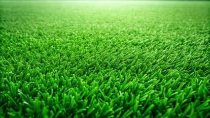 Canvas Print - Emerald Green Synthetic Turf for Lush Landscapes  generative AI