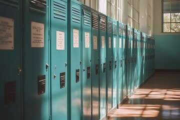 Canvas Print - folders in a warehouse