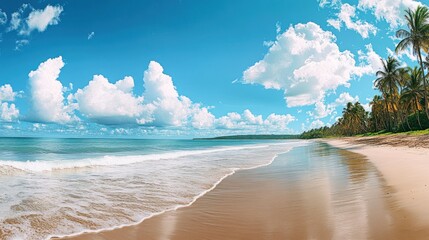 Poster - Tropical Paradise Beach