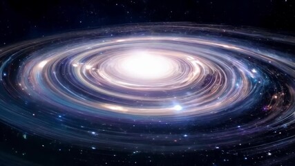 Wall Mural - Peer into the depths of a distant galaxy with millions of glittering stars creating a dazzling tapestry in the darkness.
