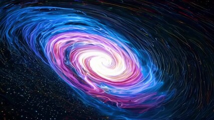 Wall Mural - A mesmerizing display of the colorful pulsating cosmic background radiation providing a glimpse of the early universes turbulent beginnings.
