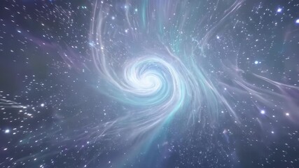 Wall Mural - An ethereal atmosphere of ling stars transporting you to a dreamlike realm.