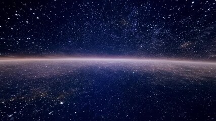 Wall Mural - A sparkling abyss of endless stars beckoning you to explore its mysteries.
