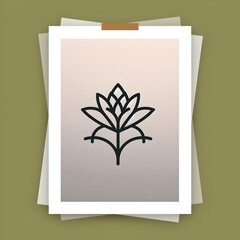 Poster - Lotus petals bloom quietly
 