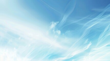 Corporate Sky Blue PowerPoint Template with White Gradient, Raw Style for Business Presentations