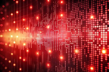 Digital binary code data background