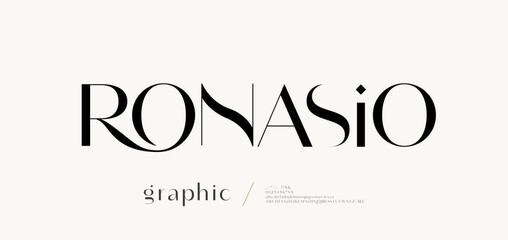 beauty fashion luxury font alphabet logo. typography beautiful elegant classic letters serif italic 