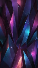 Wall Mural - purple prism light abstract background backdrop design copy space illustration art