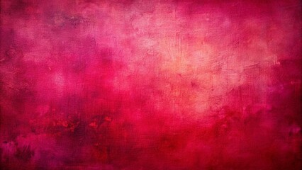 Poster - Crimson Canvas: A Blank Slate of Red, Magenta, and Pink  AI generated