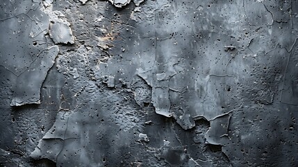 Poster - Concrete wall gray color background for design : Generative AI