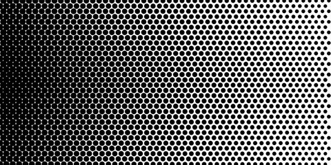 Wall Mural - Dot pattern seamless background. Polka dot pattern template Monochrome dotted texture modern pattern. Eps10